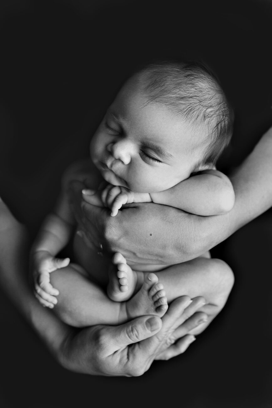 questions to ask your newborn photographer, safe newborn posing Boise